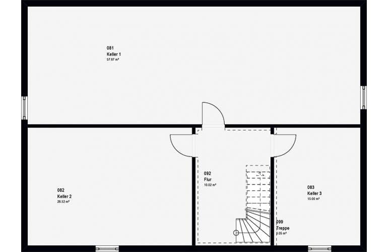 Fertighaus LifeStyle 20.01 S von massa haus, Grundriss 1