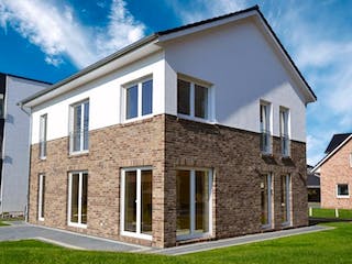 Massivhaus LIVING von Kagebau, Stadtvilla Außenansicht 3