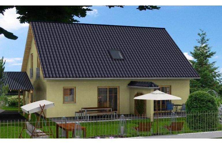Massivhaus Massivhaus Havel von Ambiente Massivhaus, Außenansicht 1