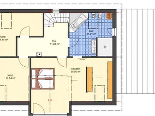 Massivhaus Massivhaus Kahl von Immobilien Atelier Klaus Reuter,  Grundriss 1