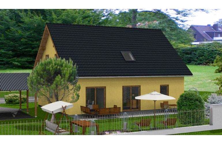 Massivhaus Massivhaus Main mit ELW von Ambiente Massivhaus, Außenansicht 1