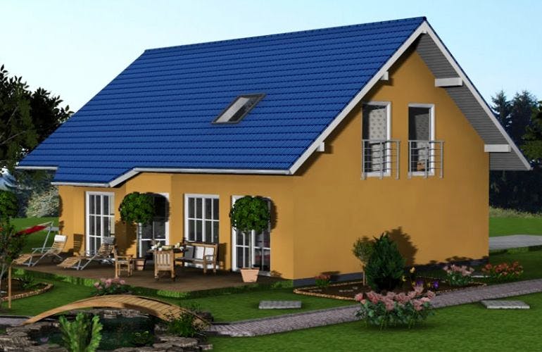 Massivhaus Massivhaus Sulzbach /Taunus von Immobilien Atelier Klaus Reuter, Außenansicht 1