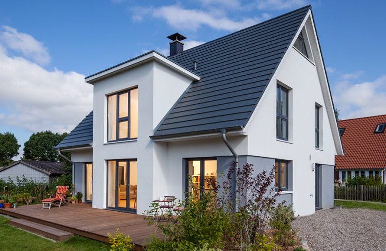 Massivhaus Massivhaus Ulrich von Zaunmüller Massivhaus, Außenansicht 1