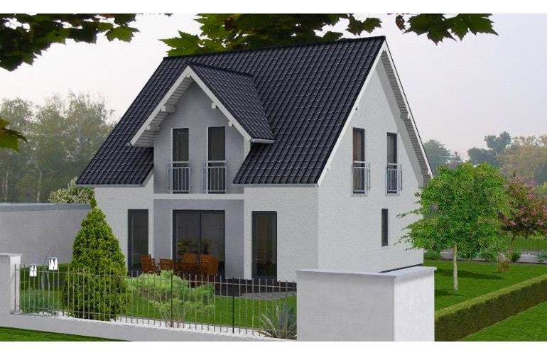 Massivhaus Massivhaus Westfalen von Ambiente Massivhaus, Außenansicht 1