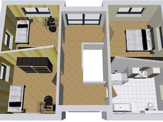 Massivhaus PULT 130 PD von Wäller-Haus Schlüsselfertig ab 289900€,  Grundriss 2