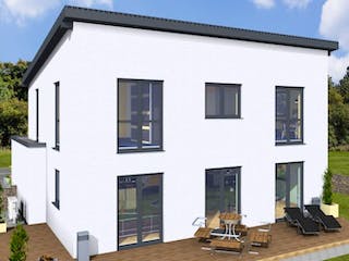 Massivhaus PULT 145 PD von Wäller-Haus Schlüsselfertig ab 299900€,  Außenansicht 2
