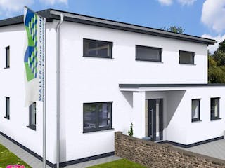 Massivhaus PULT 145 PD von Wäller-Haus Schlüsselfertig ab 299900€,  Außenansicht 4