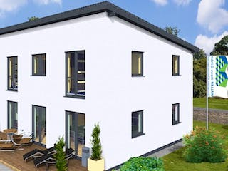 Massivhaus PULT 145 PD von Wäller-Haus Schlüsselfertig ab 299900€,  Außenansicht 1