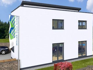 Massivhaus PULT 170 PD / FD von Wäller-Haus Schlüsselfertig ab 359900€,  Außenansicht 1