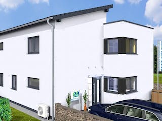 Massivhaus PULT 170 PD / FD von Wäller-Haus Schlüsselfertig ab 359900€,  Außenansicht 3