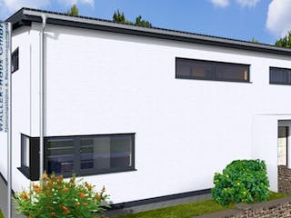 Massivhaus PULT 200 PD / DT von Wäller-Haus Schlüsselfertig ab 344900€,  Außenansicht 1