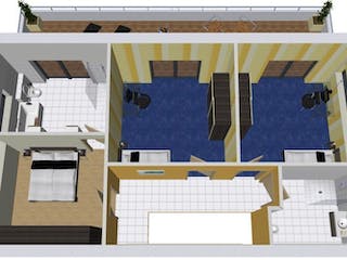 Massivhaus PULT 200 PD / DT von Wäller-Haus Schlüsselfertig ab 344900€,  Grundriss 1