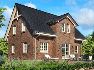Massivhaus Rubin 130 von Rostow Massivhaus,  Außenansicht 1