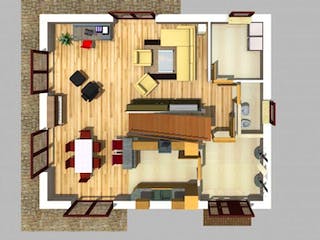 Massivhaus Satteldachhaus Version 142 von Grundsteinhaus Schlüsselfertig ab 221600€, Grundriss 1