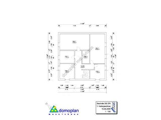 Massivhaus STADTVILLA 200 2-Familienhaus von domoplan massivhaus,  Grundriss 1