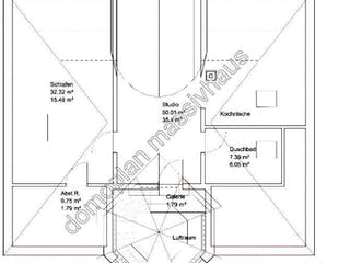 Massivhaus Stadtvilla 200 Ratzeburg von domoplan massivhaus,  Grundriss 3