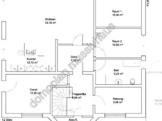 Massivhaus Stadtvilla 200 Ratzeburg von domoplan massivhaus,  Grundriss 1