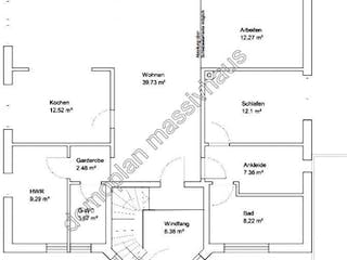 Massivhaus Stadtvilla 200 Ratzeburg von domoplan massivhaus,  Grundriss 2