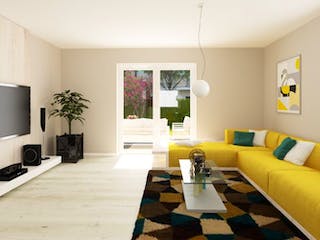 Massivhaus Stadtvilla SV125 Variante T von Baudirekt, Stadtvilla Innenansicht 4