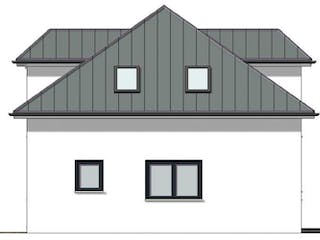 Massivhaus Stadtvilla Walmdach Variante7 von Grundsteinhaus Schlüsselfertig ab 211300€, Stadtvilla Außenansicht 3