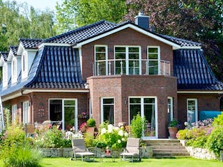 Massivhaus SÜLLBERG von Kagebau,  Außenansicht 5