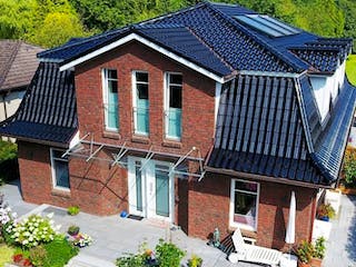 Massivhaus SÜLLBERG von Kagebau,  Außenansicht 3