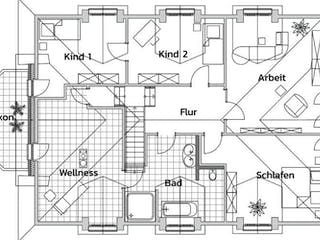 Massivhaus SÜLLBERG von Kagebau,  Grundriss 2