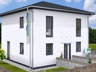 Massivhaus VILLA 120 ZD von Wäller-Haus Schlüsselfertig ab 299900€, Stadtvilla Außenansicht 2