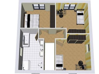 Massivhaus VILLA 120 ZD von Wäller-Haus Schlüsselfertig ab 299900€, Stadtvilla Grundriss 1