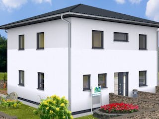 Massivhaus VILLA 140 ZD von Wäller-Haus Schlüsselfertig ab 339900€, Stadtvilla Außenansicht 1