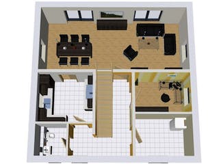 Massivhaus VILLA 140 ZD von Wäller-Haus Schlüsselfertig ab 339900€, Stadtvilla Grundriss 2