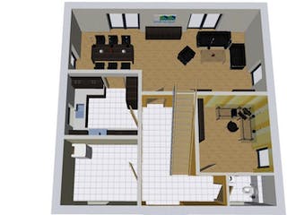 Massivhaus VILLA 150 ZD von Wäller-Haus Schlüsselfertig ab 364900€, Stadtvilla Grundriss 1