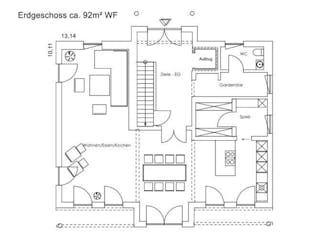 Fertighaus Vitalhaus Albaching von Regnauer Hausbau, Stadtvilla Grundriss 1