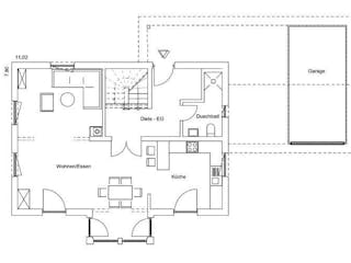 Fertighaus Vitalhaus Bad Reichenhall von Regnauer Hausbau, Satteldach-Klassiker Grundriss 2