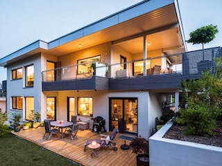 Fertighaus Vitalhaus Fabienne von Regnauer Hausbau, Außenansicht 2