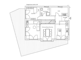 Fertighaus Vitalhaus Glonn von Regnauer Hausbau, Satteldach-Klassiker Grundriss 2