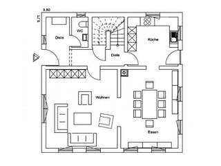 Fertighaus Vitalhaus Kirchberg von Regnauer Hausbau Schlüsselfertig ab 647375€, Grundriss 2