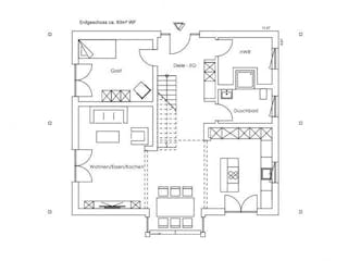 Fertighaus Vitalhaus Oberpframmern von Regnauer Hausbau, Satteldach-Klassiker Grundriss 1