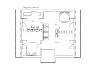 Fertighaus Vitalhaus Oberpframmern von Regnauer Hausbau, Satteldach-Klassiker Grundriss 2