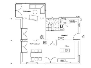 Fertighaus Vitalhaus Seehausen von Regnauer Hausbau Schlüsselfertig ab 568485€,  Grundriss 1