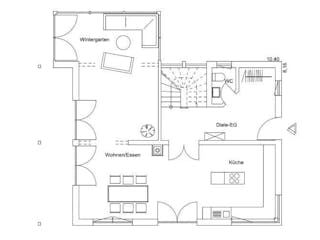 Fertighaus Vitalhaus Seehausen von Regnauer Hausbau, Satteldach-Klassiker Grundriss 1