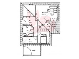 Massivhaus Weissbuche 96 von Baufuchs-Massivhaus Schlüsselfertig ab 195000€, Bungalow Grundriss 2