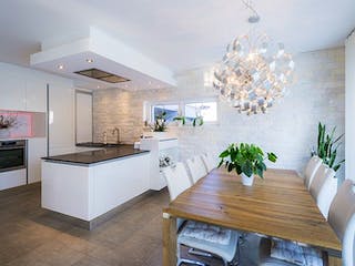 Massivhaus WimbergerHaus Kundenhaus Hackl von Wimberger Bau, Stadtvilla Innenansicht 1