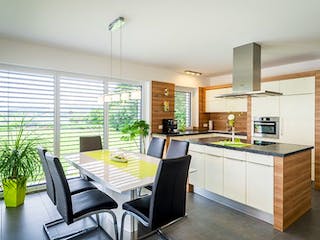 Massivhaus WimbergerHaus Kundenhaus Wieser von Wimberger Bau, Bungalow Innenansicht 1