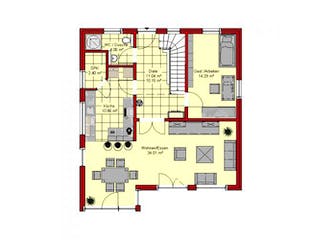 Massivhaus Würzburg 137 von PRO-IM Neo,  Grundriss 3