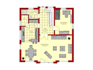 Massivhaus Würzburg 171 von PRO-IM Neo,  Grundriss 3