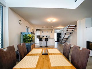 Massivhaus Bauhaus Eberhardt von MYMassivhaus, Cubushaus Innenansicht 2