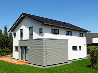 Fertighaus MH Hannover - NEO 300 von FingerHaus Schlüsselfertig ab 423200€, Satteldach-Klassiker Außenansicht 5