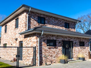 Massivhaus Plön von Nissen Massivhaus, Stadtvilla Außenansicht 4