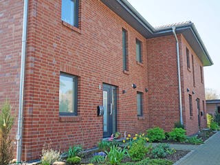Massivhaus Quickborn von Nissen Massivhaus, Stadtvilla Außenansicht 1